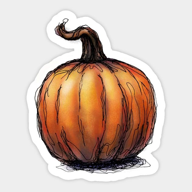 Pumpkin Spice Sticker by AnnaMac66